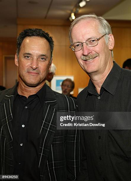 Directors John Musker and Mike Gabriel attend the AMPAS' 14th Annual Marc Davis Celebration of Animation at the AMPAS Samuel Goldwyn Theater on July...