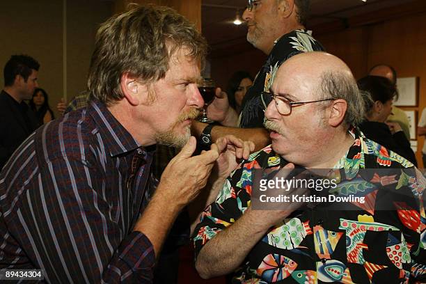 Directors Roger Allers and Eric Goldberg attend AMPAS' 14th Annual Marc Davis Celebration of Animation at the AMPAS Samuel Goldwyn Theater on July...