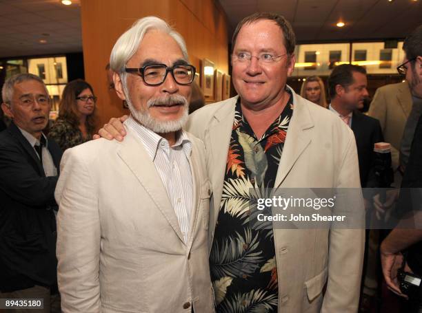 John Lasseter , chief creative officer of Pixar and Disney Animation Studios and principal creative advisor of Walt Disney Imagineering, and Japanese...