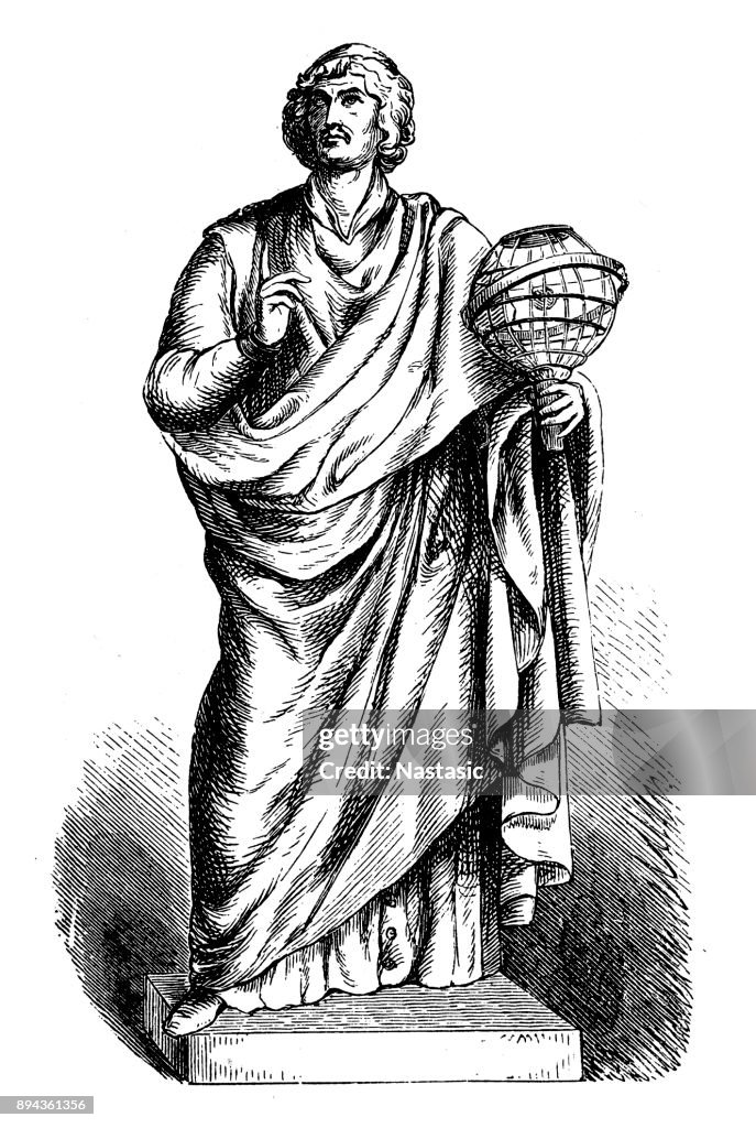 Statue of Astronomer Nicolaus Copernicus in Thorn