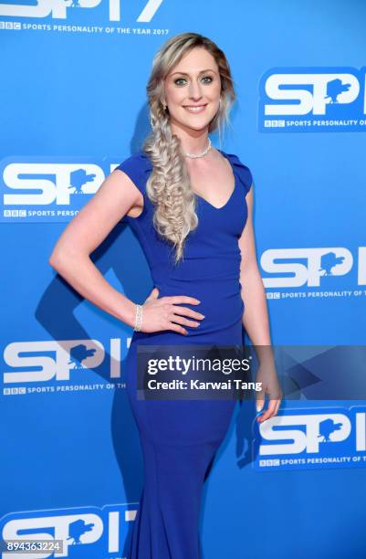 Laura Kenny attends the BBC Sports Personality of the Year 2017 Awards at the Echo Arena on December 17, 2017 in Liverpool, England.