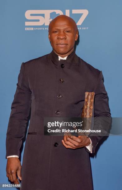 Chris Eubank Jnr attend BBC's Sports Personality Of The Year held at Liverpool Echo Arena on December 17, 2017 in Liverpool, England.