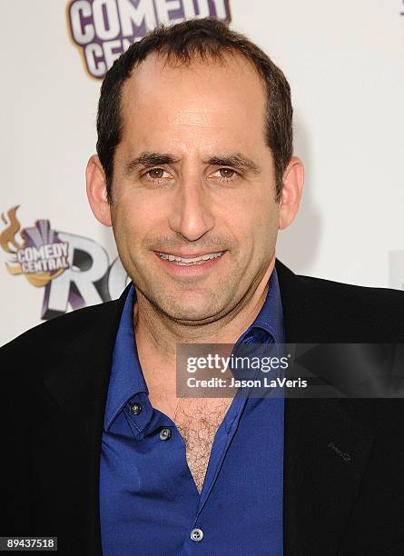 Actor Peter Jacobson attends Comedy Central's "Roast of Joan Rivers" at CBS Studios on July 26, 2009 in Studio City, California.