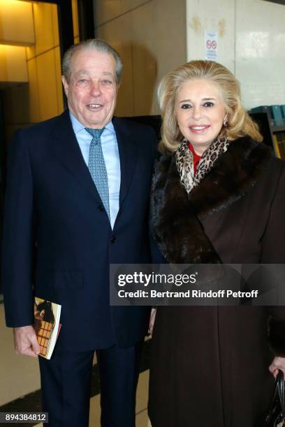 Prince and Princess Michel de France attend the 32th "Reve d'Enfants" : Charity Gala at Opera Bastille on December 17, 2017 in Paris, France.