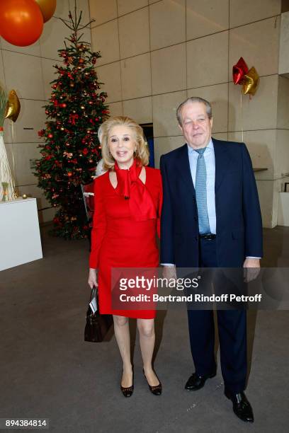 Prince and Princess Michel de France attend the 32th "Reve d'Enfants" : Charity Gala at Opera Bastille on December 17, 2017 in Paris, France.
