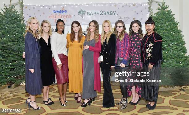 Molly Sims, Kelly Sawyer Patricof, Kelly Rowland, Michelle Monaghan, Jessica Alba, Rachel Zoe, Rebecca Gayheart, Norah Weinstein and Brigette Romanek...