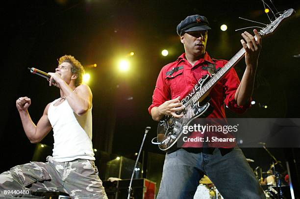 Chris Cornell and Tom Morello of Audioslave