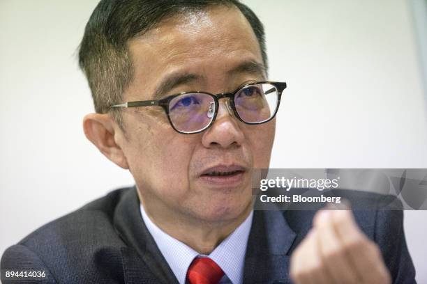 Soam Heng Choon, chief executive officer of IJM Corp., speaks during an interview in Kuala Lumpur, Malaysia, on Tuesday, May 30, 2017. IJM is...