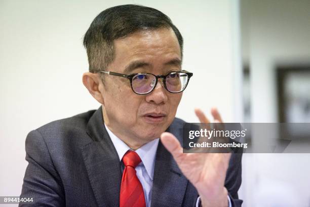 Soam Heng Choon, chief executive officer of IJM Corp., speaks during an interview in Kuala Lumpur, Malaysia, on Tuesday, May 30, 2017. IJM is...