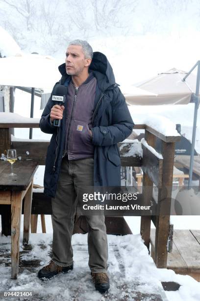 Actor Sami Bouajila attends 9th Les Arcs European Film Festival on December 17, 2017 in Les Arcs, France.