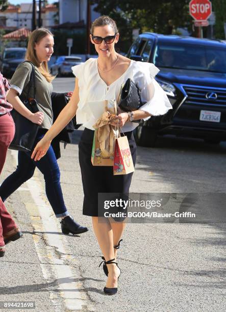 Jennifer Garner is seen on December 17, 2017 in Los Angeles, California.