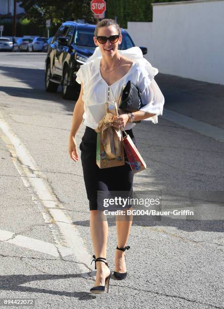 Jennifer Garner is seen on December 17, 2017 in Los Angeles, California.