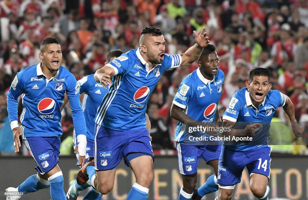 Santa Fe v Millonarios - Final Liga Aguila II 2017