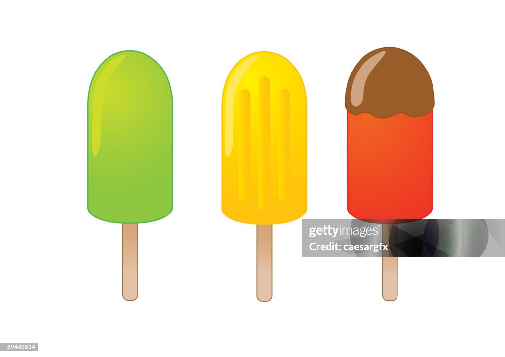 Ice lollies