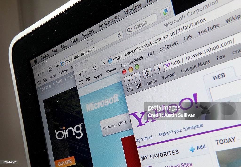 Yahoo And Microsoft Agree To Search Deal