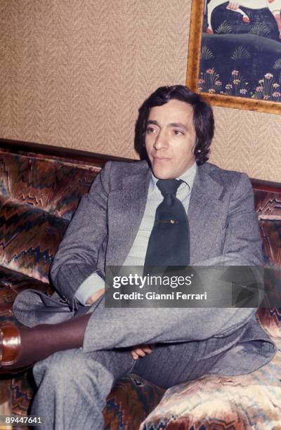 Spain. Portrait of Jose Maria Suarez, businessman and president of the spanish government Adolfo Suarez's brother.