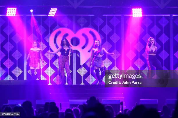Fifth Harmony performs at Y100's Jingle Ball 2017 at BB&T Center on December 17, 2017 in Sunrise, Florida.