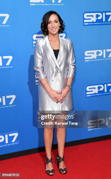 Sally Nugent attends the BBC Sports Personality of the Year 2017 Awards at the Echo Arena on December 17, 2017 in Liverpool, England.
