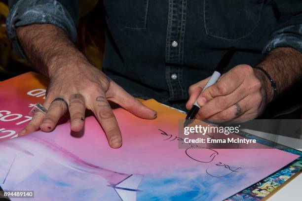 Photographer David LaChapelle attends the David LaChapelle book signing at TASCHEN Store Beverly Hills on December 17, 2017 in Beverly Hills,...