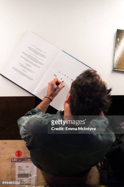 Photographer David LaChapelle attends the David LaChapelle book signing at TASCHEN Store Beverly Hills on December 17, 2017 in Beverly Hills,...