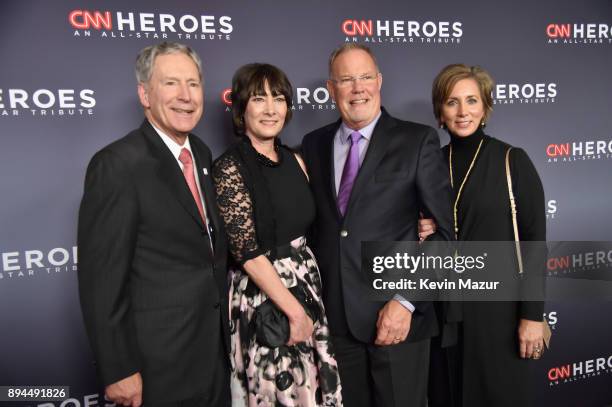 Of Subaru of America Inc. Tom Doll and Owner of Subaru of Jacksonville Phil Porter attend CNN Heroes 2017 at the American Museum of Natural History...