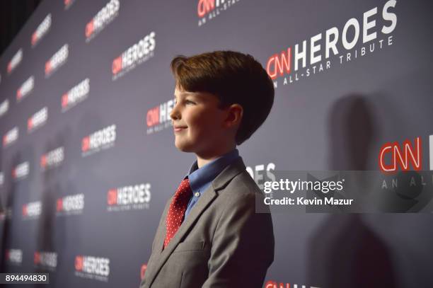 Iain Armitage attends CNN Heroes 2017 at the American Museum of Natural History on December 17, 2017 in New York City. 27437_017