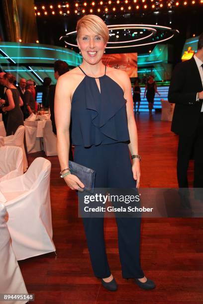 Christina Obergfoell during the 'Sportler des Jahres 2017' Gala at Kurhaus Baden-Baden on December 17, 2017 in Baden-Baden, Germany.