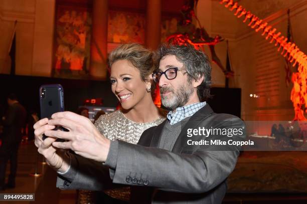 Brooke Baldwin poses for a selfie during CNN Heroes 2017 at the American Museum of Natural History on December 17, 2017 in New York City. 27437_016