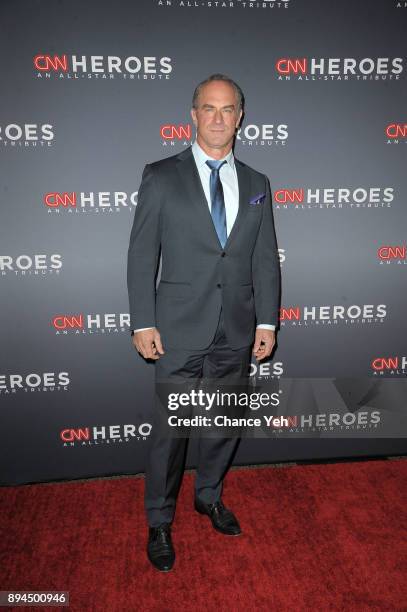 Christopher Meloni attends 11th Annual CNN Heroes: An All-Star Tribute at American Museum of Natural History on December 17, 2017 in New York City.