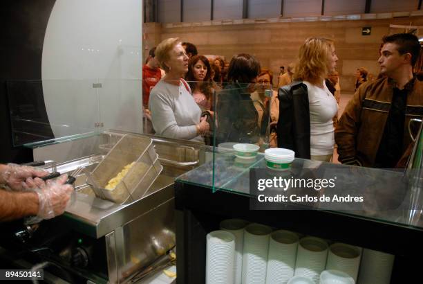 Hobbies and Leisure Fair. IFEMA. Madrid. Counter kitchen.