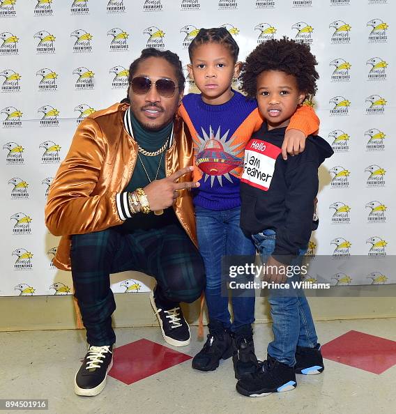 Future Wilburn Rapper Rapper Future and His Sons, Prince Wilburn and future Zahir Wilburn ...