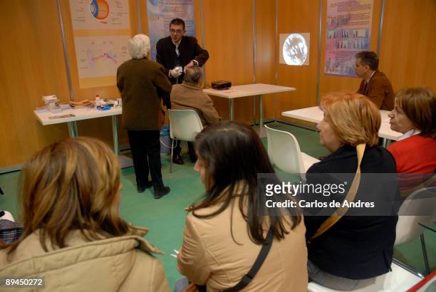 Medicine and health. Expo Health. IFEMA. Madrid. 2008. Analysis of hearing in pensioners.