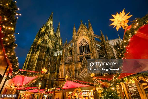 cologne christmas market - cologne stock pictures, royalty-free photos & images