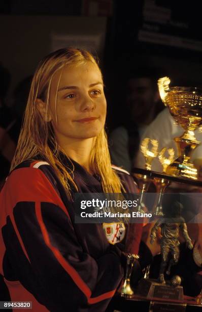 Women soccer. Milene Domingues.