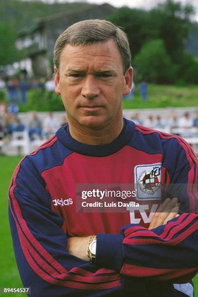 Javier Clemente, football trainer Concentration of the Spanish national football team