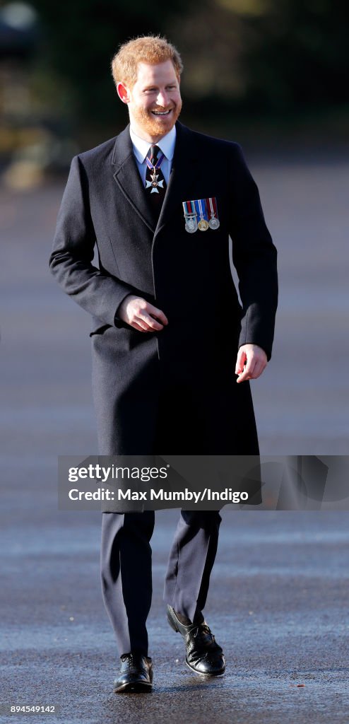 Prince Harry Attends The Sovereign's Parade