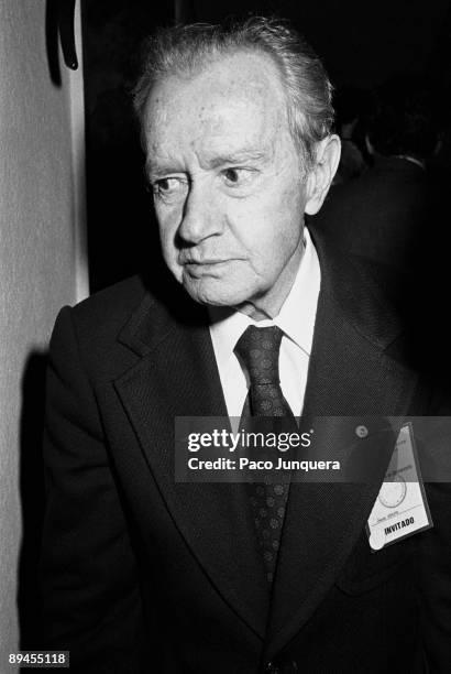 Juan Rulfo, writer The Mexican writer on ocasion of the dialogues 'Iberoamerica: Meetings in Democracy'