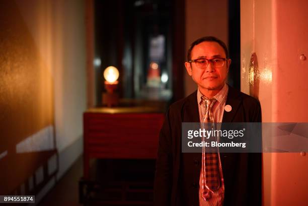 Masamichi Toyama, president of Smiles Co., poses for a photograph in Tokyo, Japan, on Tuesday, Jan. 24, 2017. Toyama, former worker of Mitsubishi...