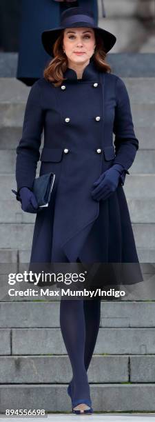 Catherine, Duchess of Cambridge attends the Grenfell Tower national memorial service at St Paul's Cathedral on December 14, 2017 in London, England....