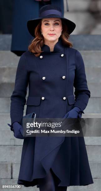 Catherine, Duchess of Cambridge attends the Grenfell Tower national memorial service at St Paul's Cathedral on December 14, 2017 in London, England....