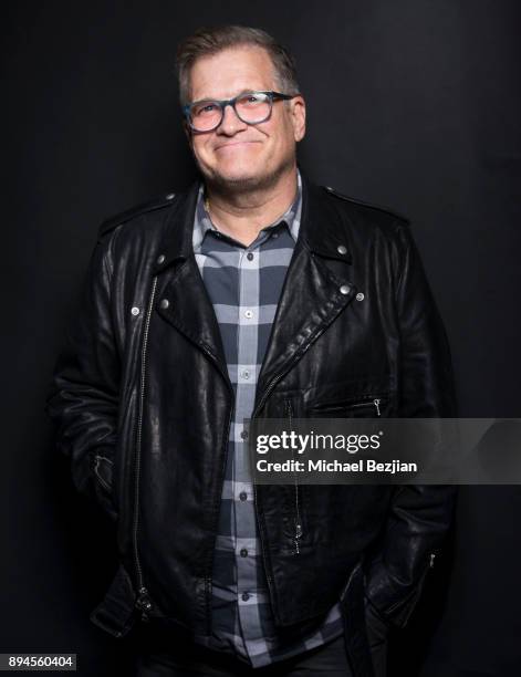 Drew Carey poses for The Artists Project at Rock To Recovery 5th Anniversary Holiday Party at Avalon on December 17, 2017 in Hollywood, California.