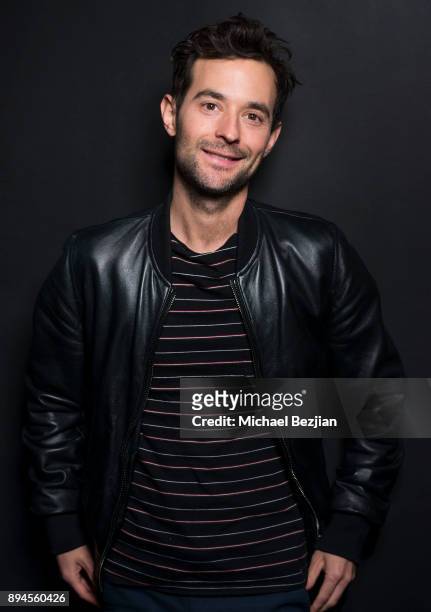 Grant Shapiro poses for The Artists Project at Rock To Recovery 5th Anniversary Holiday Party at Avalon on December 17, 2017 in Hollywood, California.