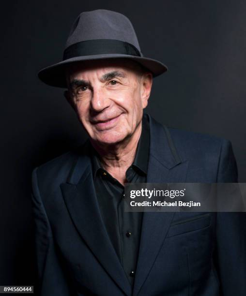 Robert Shapiro poses for The Artists Project at Rock To Recovery 5th Anniversary Holiday Party at Avalon on December 17, 2017 in Hollywood,...