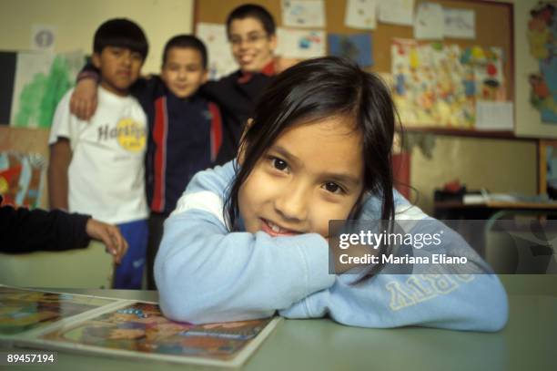 Madrid. Comunidad Autonoma de Madrid Children in classroom.