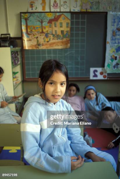 Madrid. Comunidad Autonoma de Madrid Children in classroom.