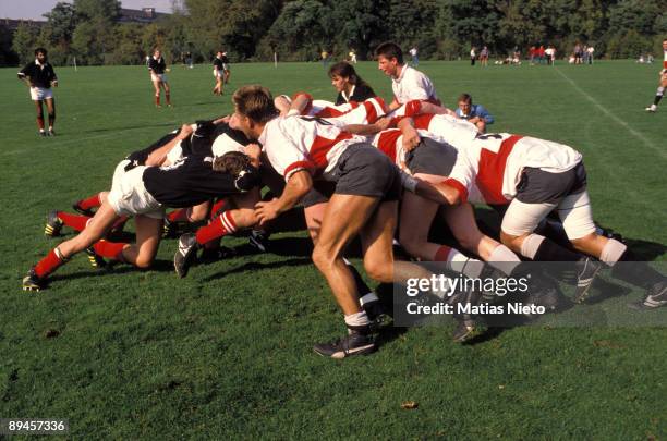 Berlin, Germany. Rugby match.