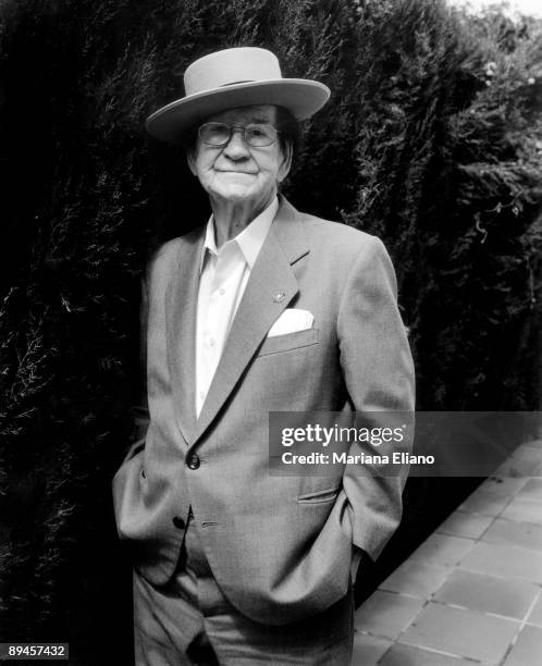 Spain. Portrait of Juanito Valderrama, singer.