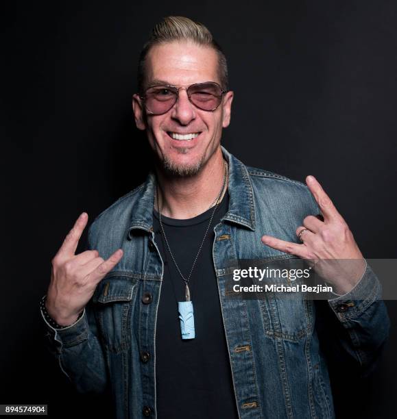 Greg Behrendt poses for The Artists Project at Rock To Recovery 5th Anniversary Holiday Party at Avalon on December 17, 2017 in Hollywood, California.