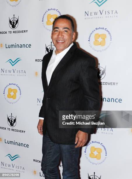 Tim Storey attends Rock To Recovery 5th Anniversary Holiday Party at Avalon on December 17, 2017 in Hollywood, California.