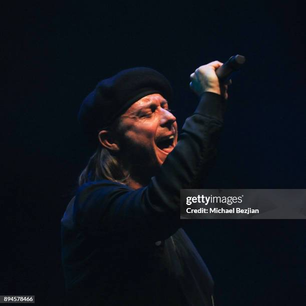 Brandon Jordan performs at Rock To Recovery 5th Anniversary Holiday Party at Avalon on December 17, 2017 in Hollywood, California.